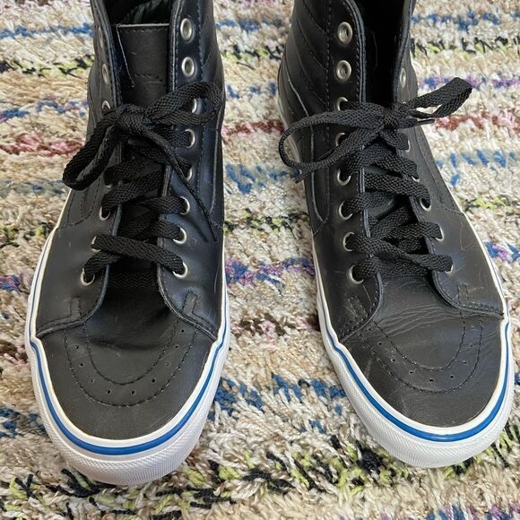 Vans men’s‎ leather hi tops 9 - Picture 7 of 7